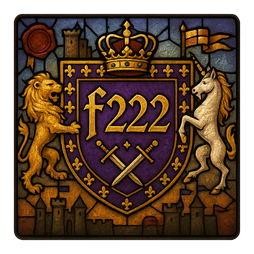 f222 logo